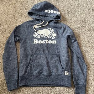 ROOTS Organic Original Kanga Hoodie Small Boston